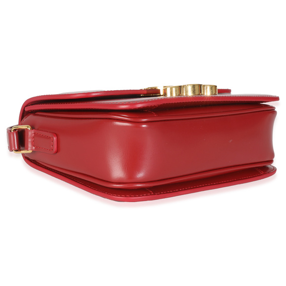 Celine Red Shiny Calfskin Teen Triomphe - Picture 8 of 8